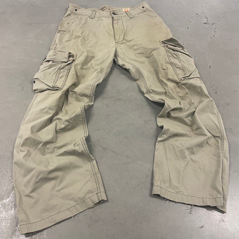 vintage Y2K old navy baggy military cargo pants 34x34